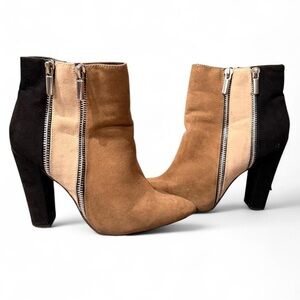 Diane Tricolor Ankle Boots